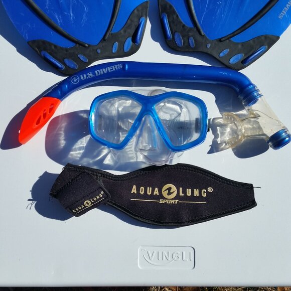 US Divers Adult Snorkel Set - Picture 2 of 7